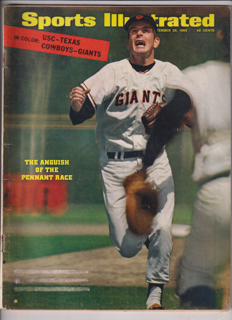 Sports Illustrated Mag Anguish OF The Pennant Race September 26, 1966 013020nonr