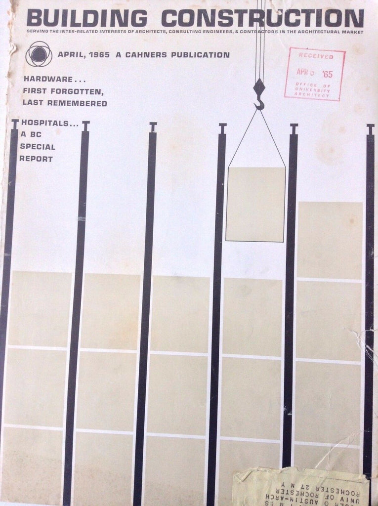 Building Construction Magazine Hardware Forgotten April 1965 091117nonrh