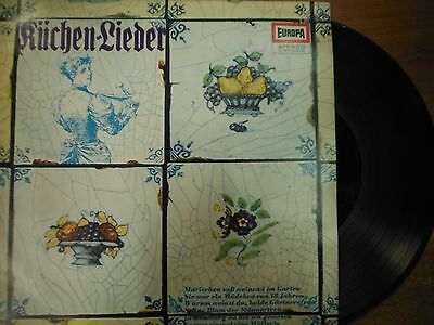 33 RPM Vinyl Kuchenlieder Mariechen safi Europa Records E301 Stereo 022715SM