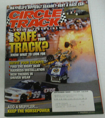 Circle Track Magazine Mayfield's Difficult Season September 2000 NO ML 080614R