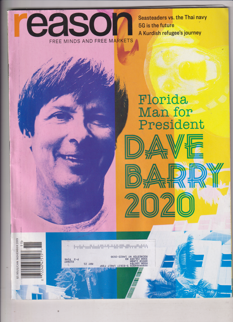 Reason Mag Dave Barry Florida Man For President November 2019 011320nonr