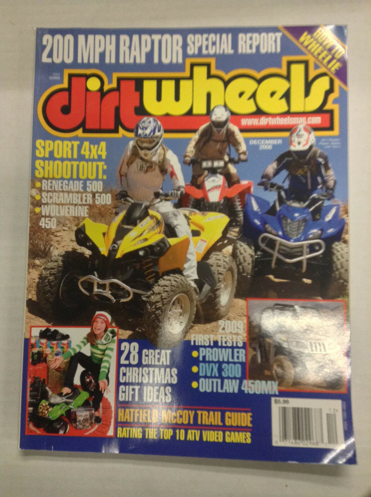 Dirt Wheels Magazine Sport 4x4 Shootout Renegade 500 December 2008 032617nonR