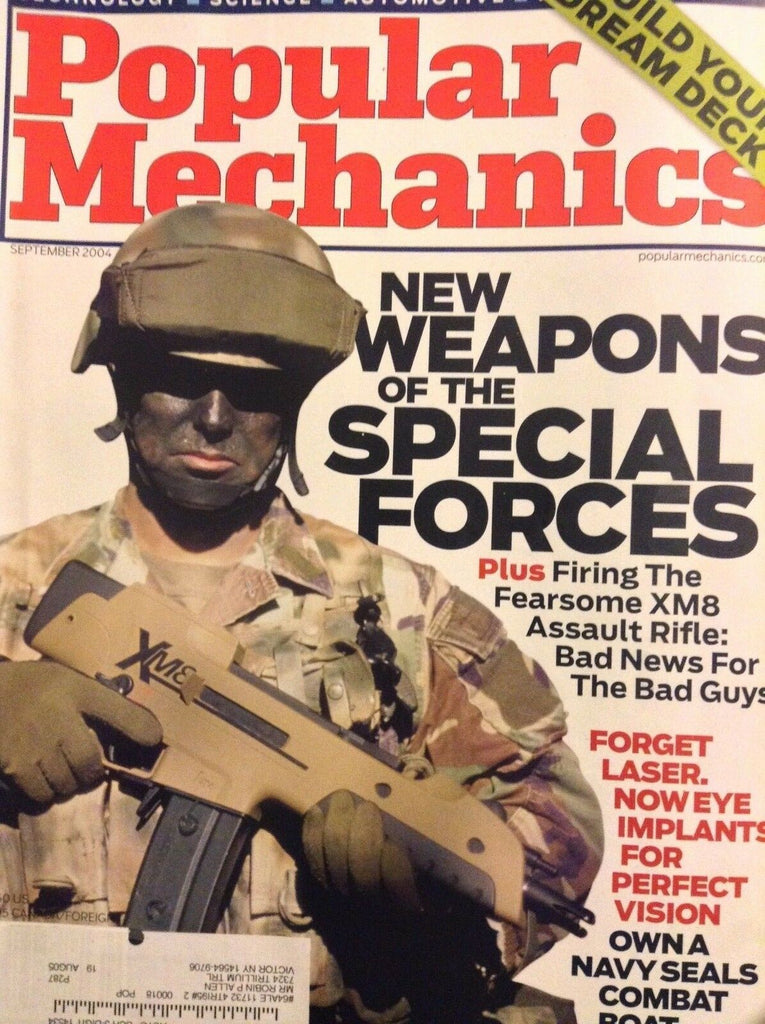 Popular Mechanics Magazine Special Forces Weapons September 2004 051218nonrh