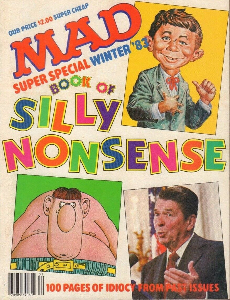 Mad Magazine Super Special Book of Silly nonsense Winter 1983 011519DBE