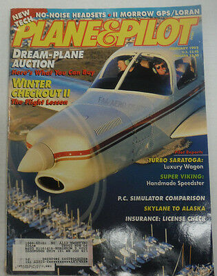 Plane & Pilot Magazine Dream-Plane Auction February 1992 FAL 061715R2