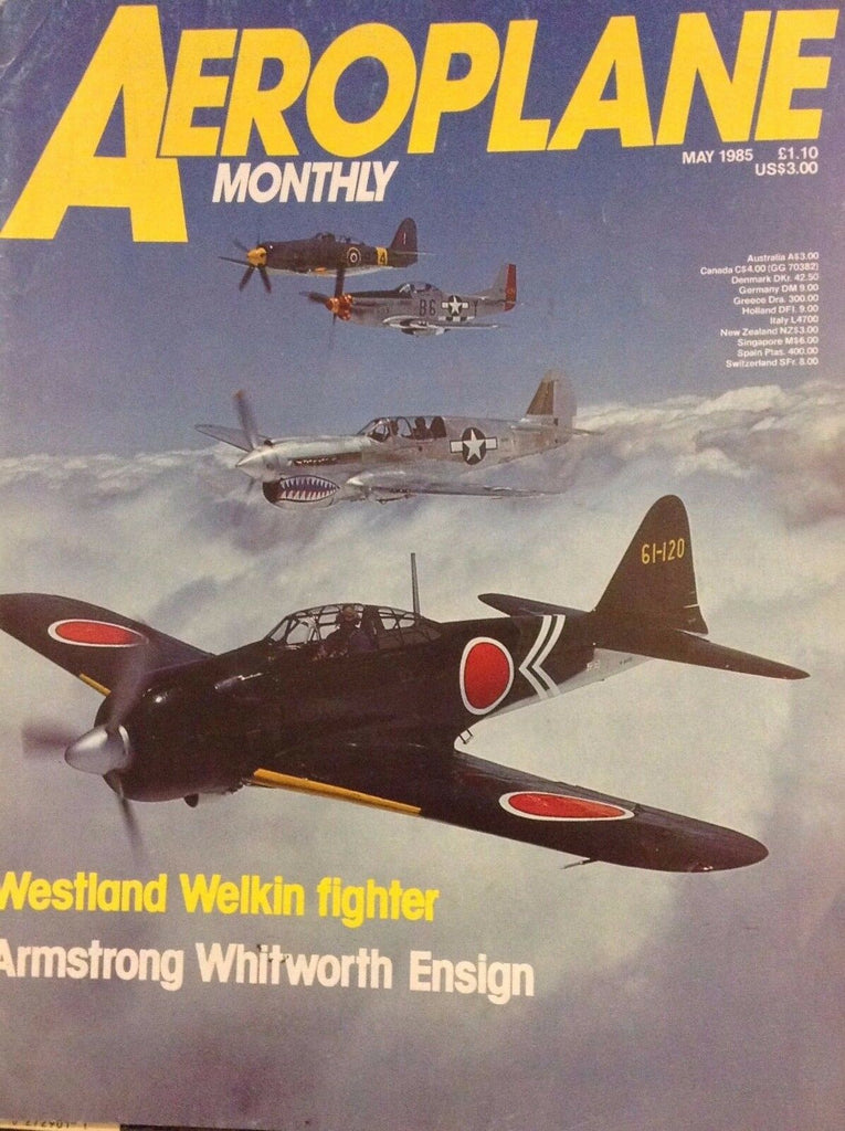 Aeroplane Monthly Magazine Westland Welkin Fighter May 1985 121017nonrh