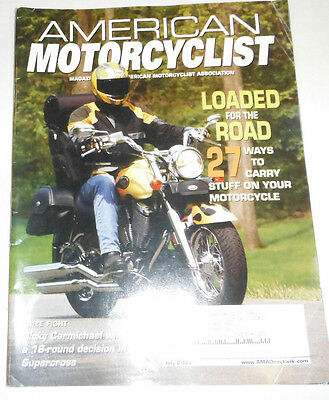 American Motorcyclist Magazine Ricky Carmichael Loaded July 2003 071314R