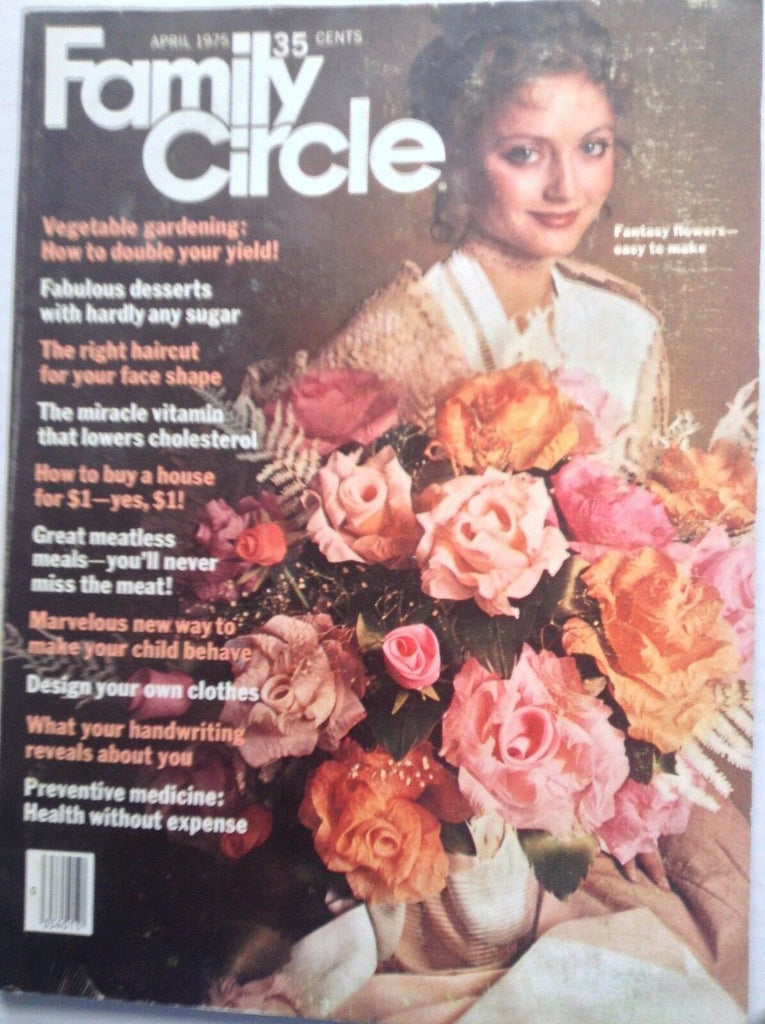 Family Circle Magazine Vegetable Gardening April 1975 092017nonrh