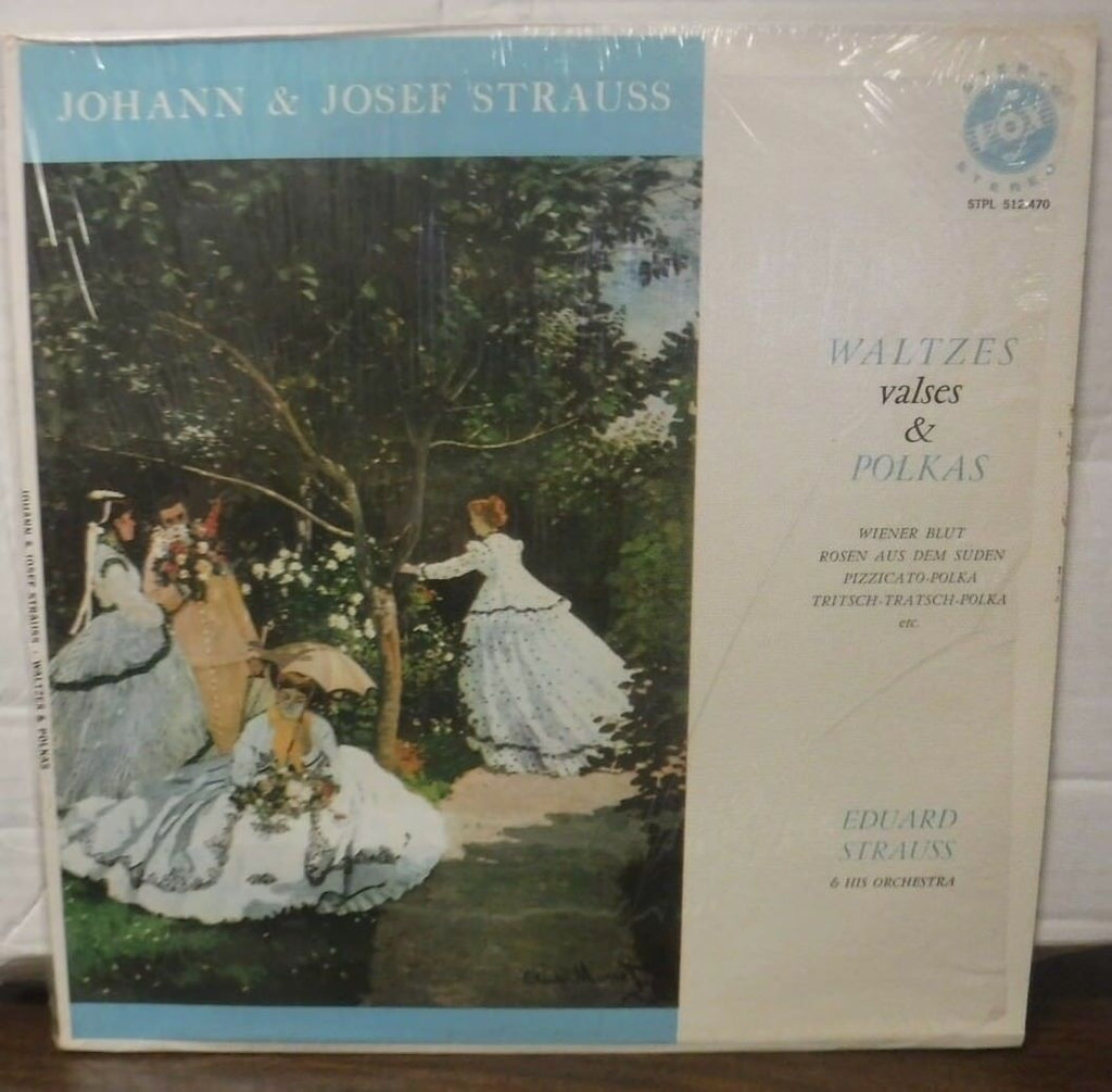 Johann & Josef Strauss Waltzes Valses & Polkas vinyl STPL512.470 031118LLE