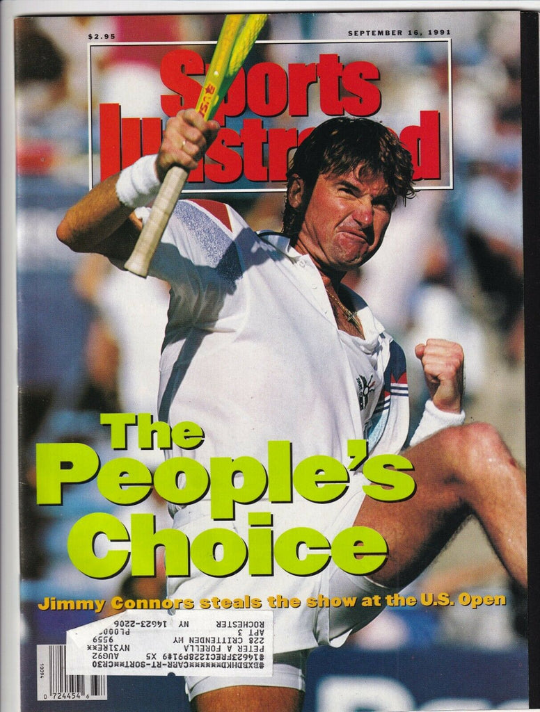 Sports Illustrated Jimmy Connors US Open September 16, 1991 091719nonr