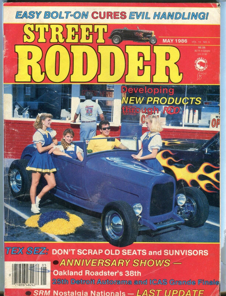 Street Rodder Magazine May 1986 Bolt-On Cures EX No ML 031417nonjhe
