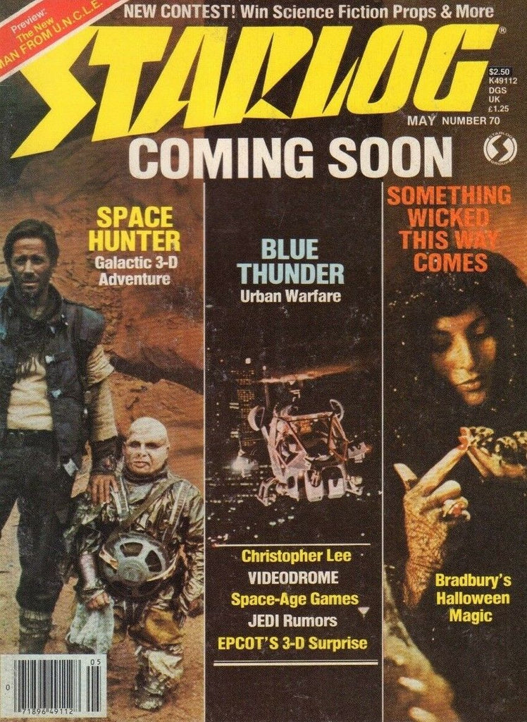 Starlog #70 May 1983 Chritpher Lee Ray Bradbury Star Wars 020519DBE