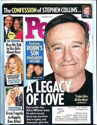 People Magazine December 29 2014 Robin Williams EX 090516jhe