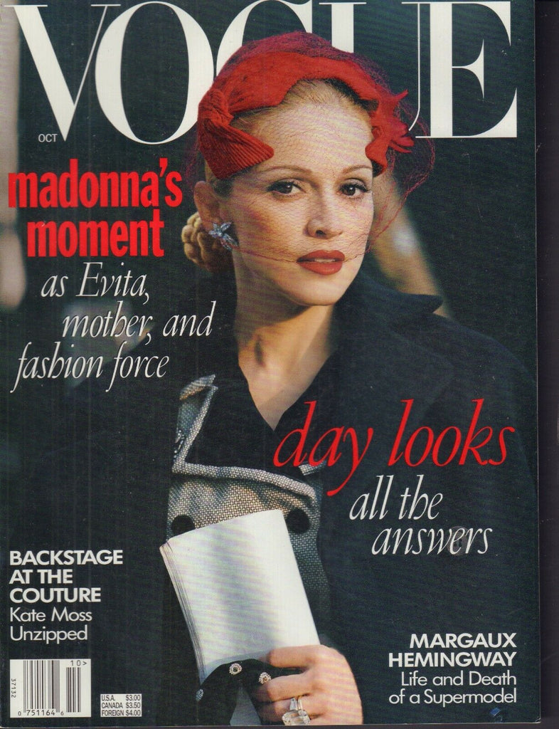 Vogue Magazine Madonna & Margaux Hemingway October 1996 013018nonr