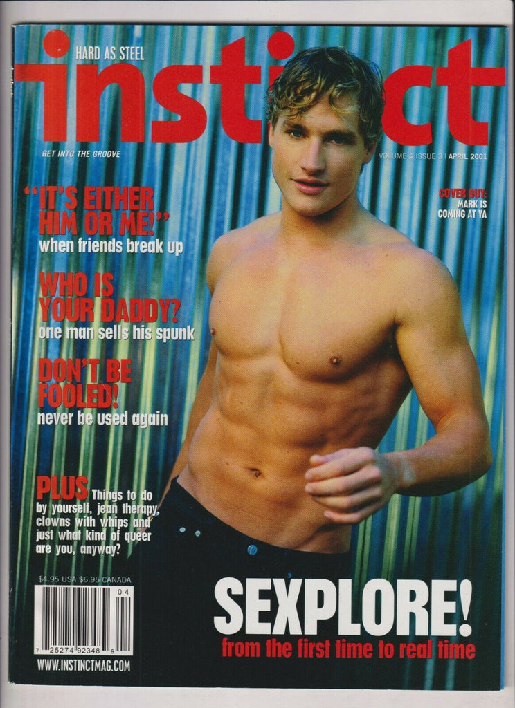 Instinct Gay Fashion Mag Mark Hewlett Craig Chester April 2001 031020nonr