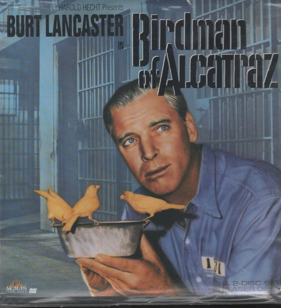 Birdman of Alcatraz Burt Lancaster MGM 1992 Extended Play Laser Disc 110618AMLD