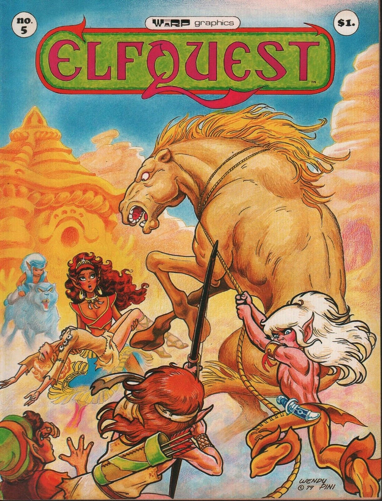 Elfquest #5 Warp Graphics 1979 Richard Pani 052318DBE