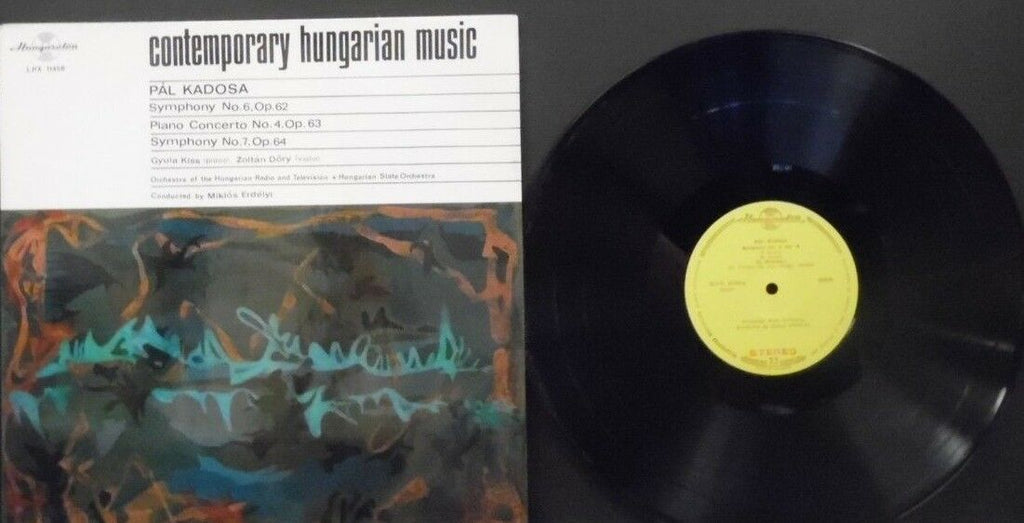 Contemporary Hungarian Music Pal Kadosa vinyl SLPX 11456 010519LLE