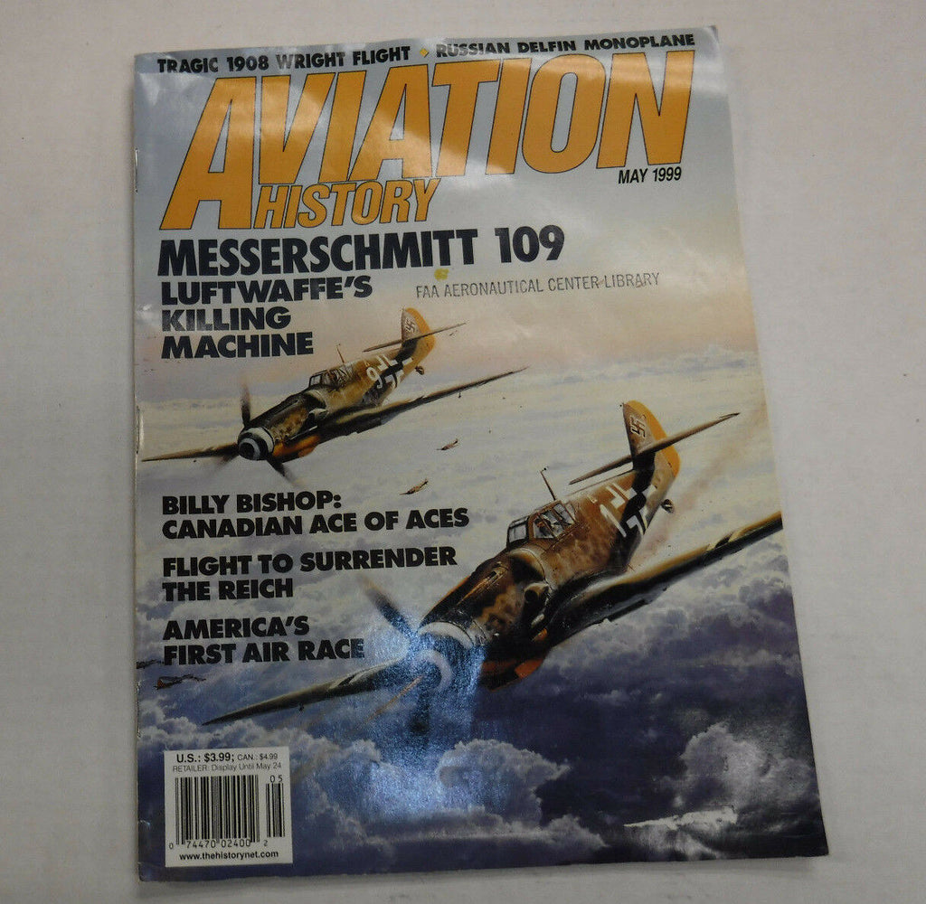 Aviation History Magazine Messerschmitt 109 Luftwaffe May 1999 FAL FAA 110216R