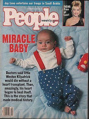 People Weekly December 24 1990 Weston Kilpatrick, Jay Leno VG 012916DBE