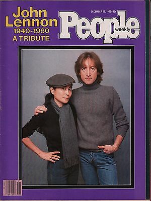 People Weekly December 22 1980 John Lennon Tribute VG 020916DBE