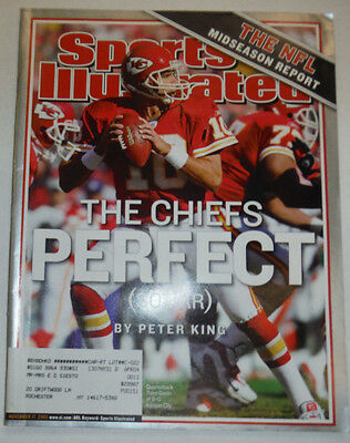 Sports Illustrated Magazine Kansas City Chiefs Trent Green November 2003 012815R