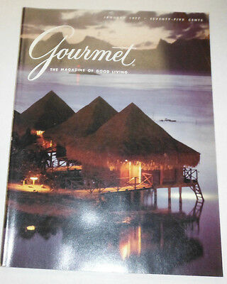 Gourmet Magazine Skiing In Taos & Chicken Fricassees January 1977 102214R