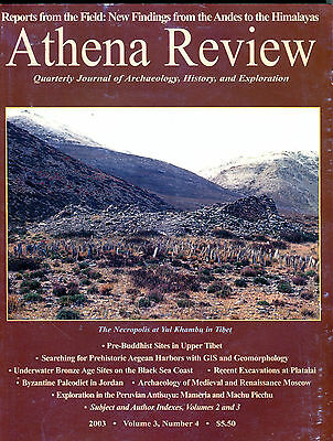Athena Review Magazine 2003 Vol. 3 Number 4 Tibet EX 032516jhe