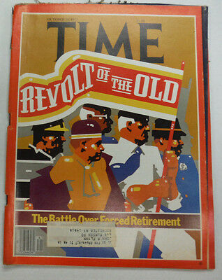 Time Magazine Revolt Of The Old Forced Retirement October 1977 052815R