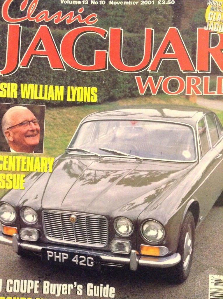 Classic Jaguar World Magazine Sir William Lyons November 2001 021518nonrh
