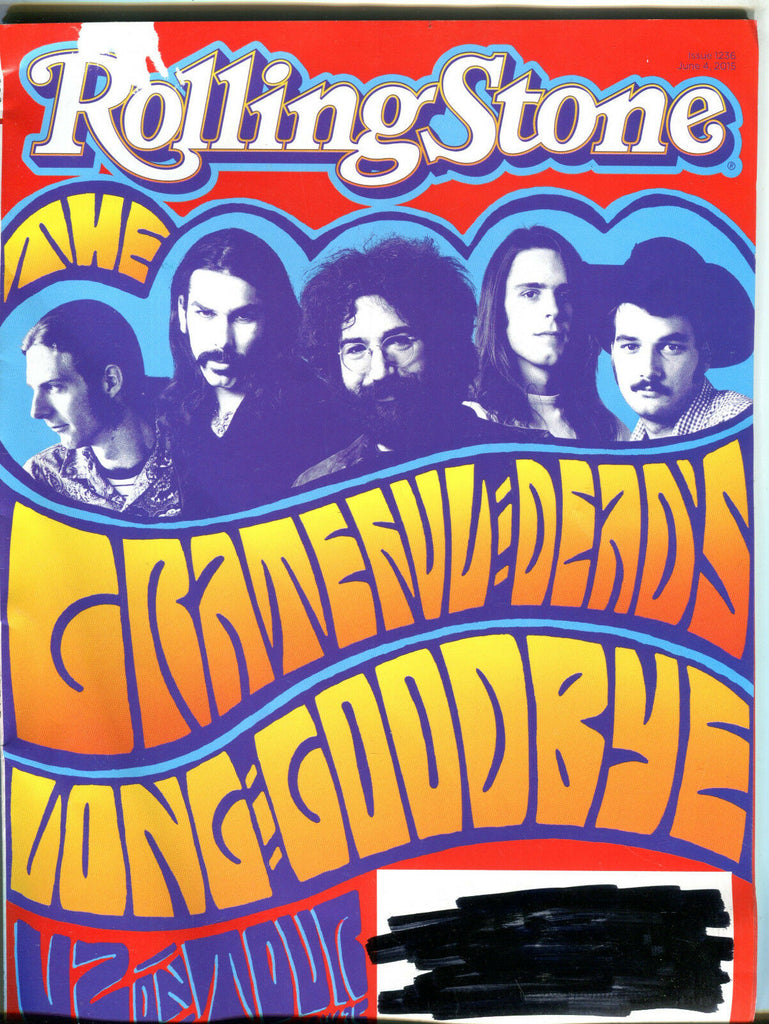 Rolling Stone Magazine June 4 2015 The Grateful Dead EX 052016jhe
