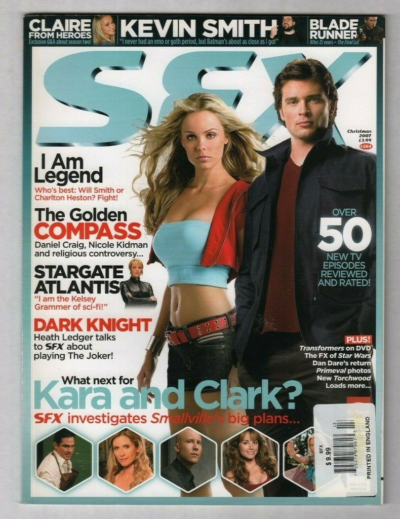 SFX UK Magazine Tom Welling Kevin Smith Will Smith Christmas 2007 030420nonr2