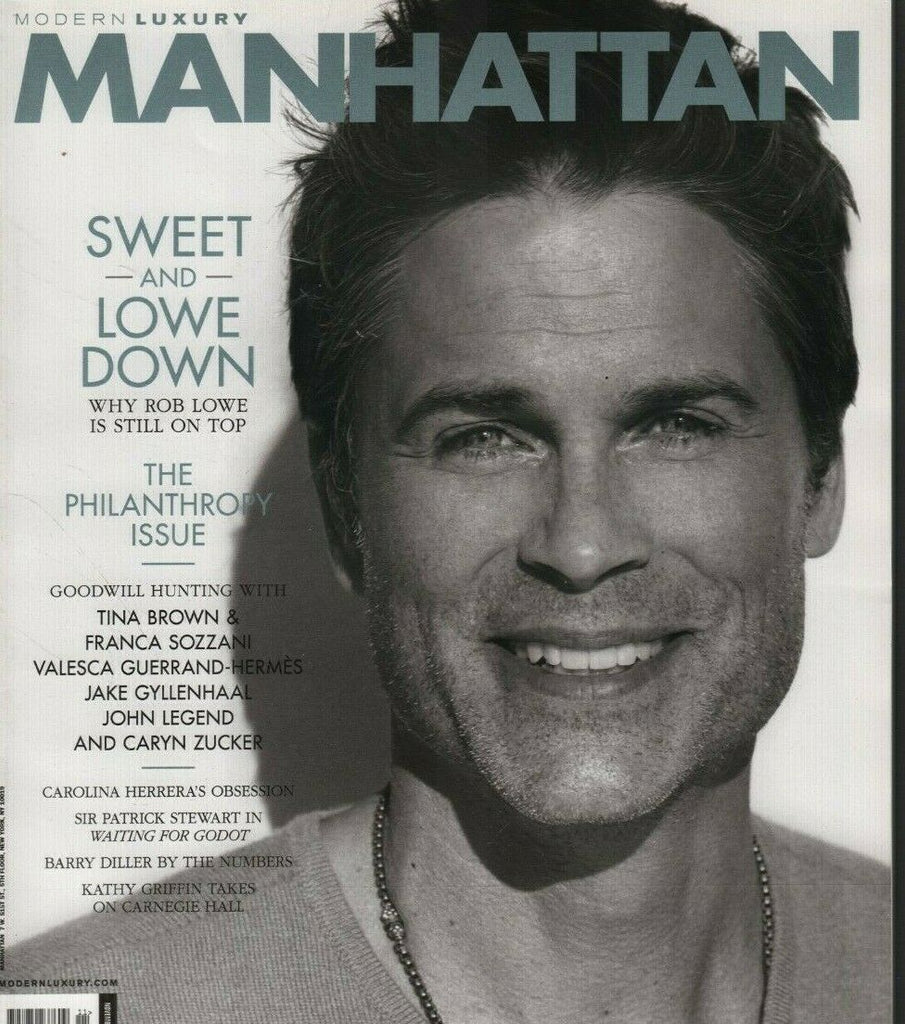 Manhattan November 2013 Rob Lowe John Legend Patrick Stewart 020320DBE