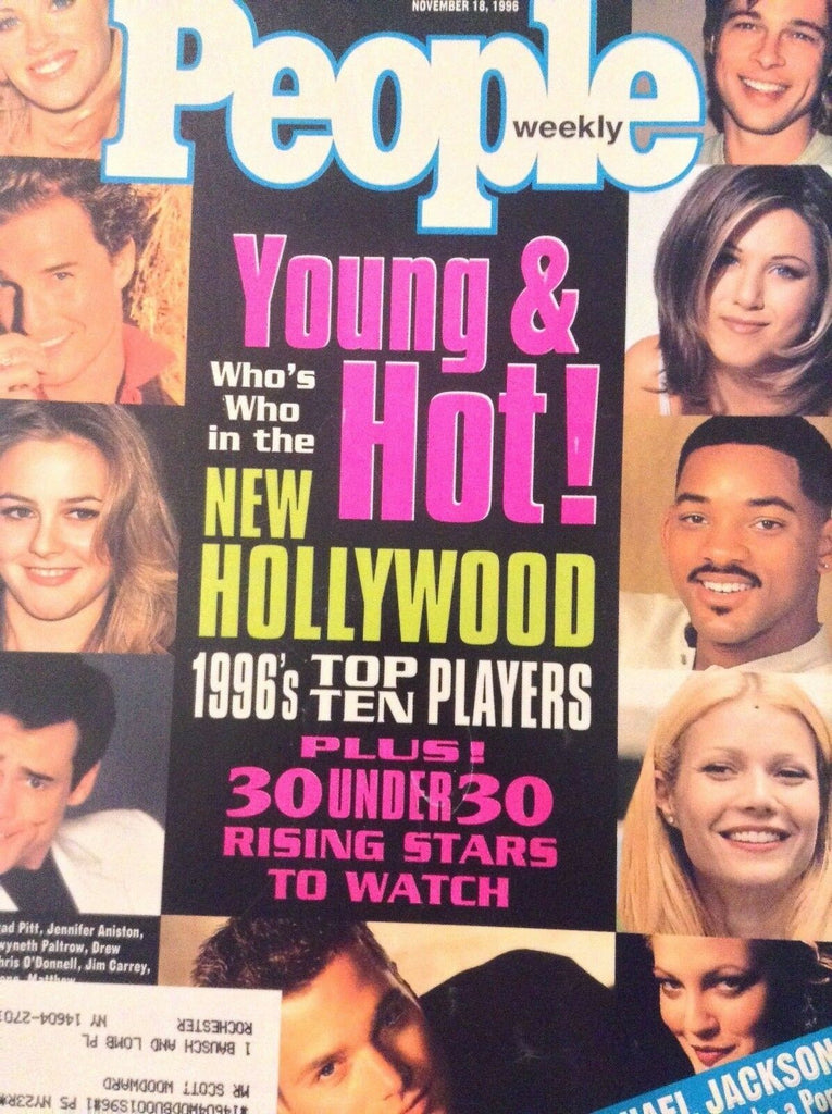 People Magazine Will Smith Jim Carrey November 18, 1996 120418nonrh