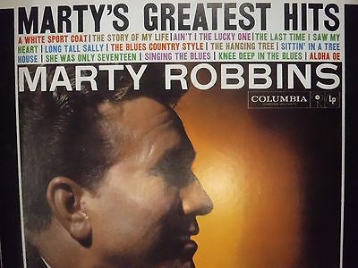 Marty's Greatest Hits Marty Robbins 33RPM 020316 TLJ