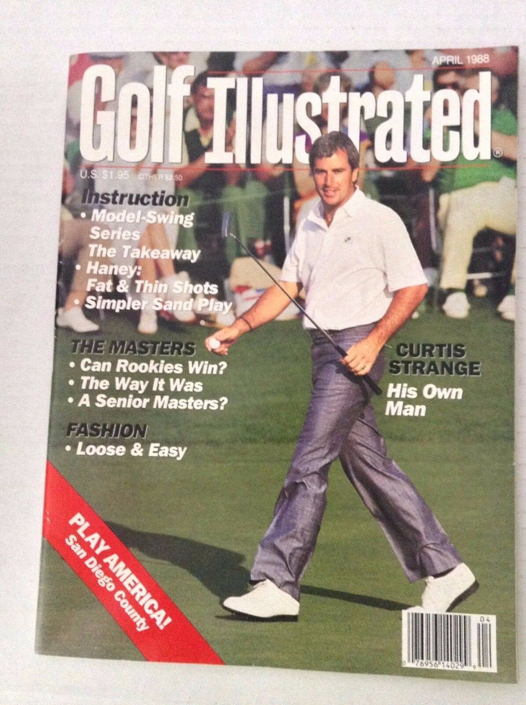 Golf Illustrated Magazine Curtis Strange Model Swing Deries April 1988 020717RH