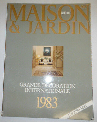 Maison & Jardin French Magazine Grand Decoration English Text 1983 101414R1