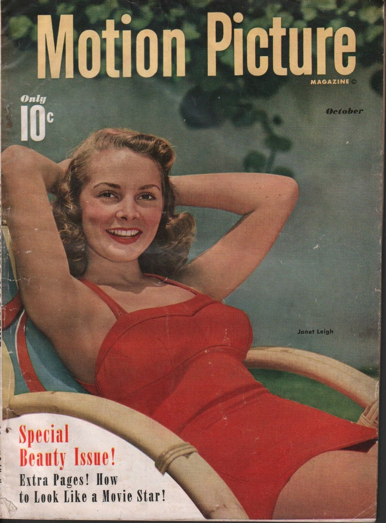 Motion Picture Magazine October 1950 Janet leigh 062218DBE