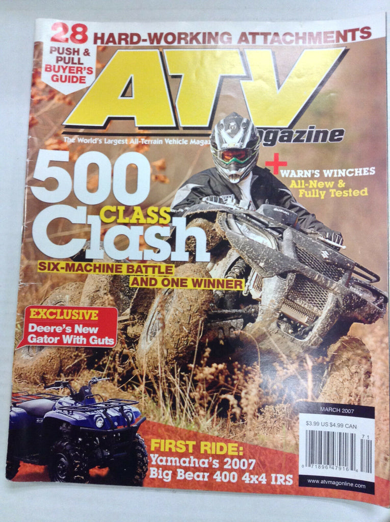 ATV Magazine 500 Class Clash Six Battle March 2007 032717nonR