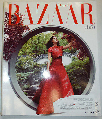 Harper's Bazaar Magazine Katy Perry October 2014 WITH ML 022315r3