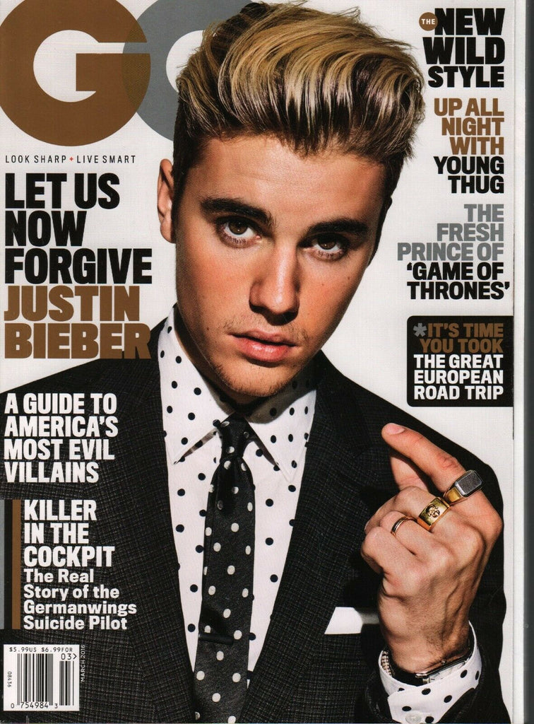 GQ Magazine March 2016 Justin Bieber Young Thug 031220AME