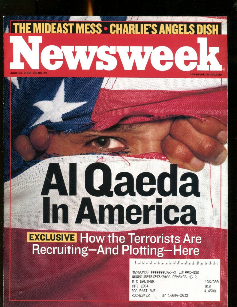Newsweek Magazine June 23 2003 Al Qaeda In America EX w/ML 122316jhe