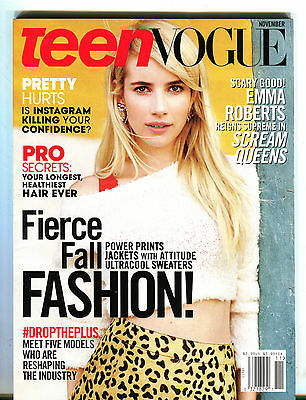 Teen Vogue Magazine November 2015 Emma Roberts EX 042816jhe