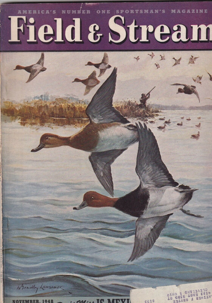 Field & Stream Is Mexico Slaughtering Waterfowl November 1948 070419nonr