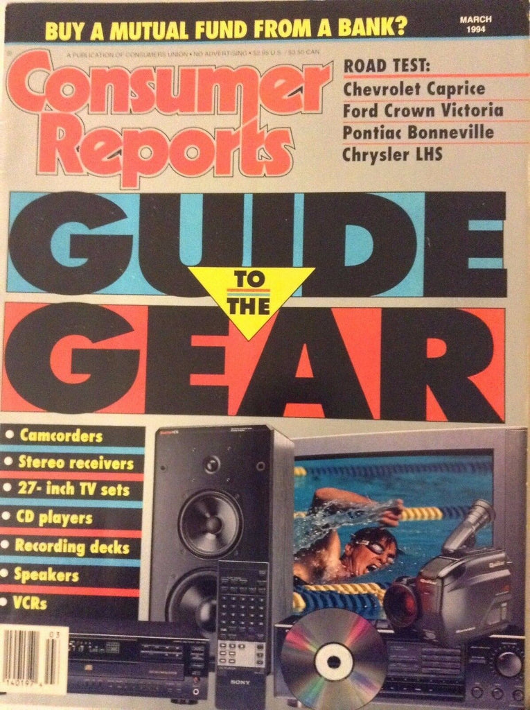 Consumer Reports Magazine Guide To The Year March 1994 091117nonrh