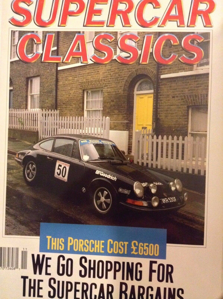 Supercar Classics Magazine Porsche Bargains November 1988 100917nonrh2