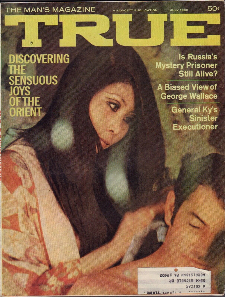 True magazine July 1968 Joys of the Orient, George Wallace w/ML 110916DBE