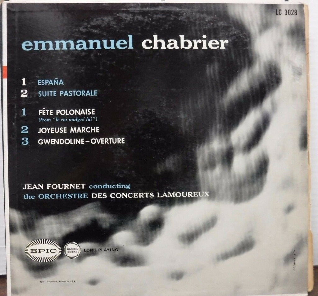 Emmanuel Chabrier 33RPM LC3028 010717LLE