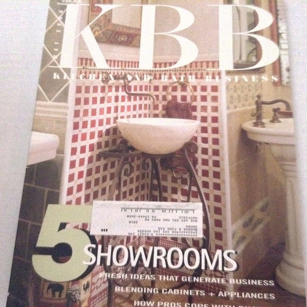 Kitchen & Bath Business Magazine 5 Showrooms Fresh Ideas May 2000 071317nonrh3
