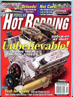 Popular Hot Rodding Magazine February 2000 Max Wedge Studebaker EX 012916jhe